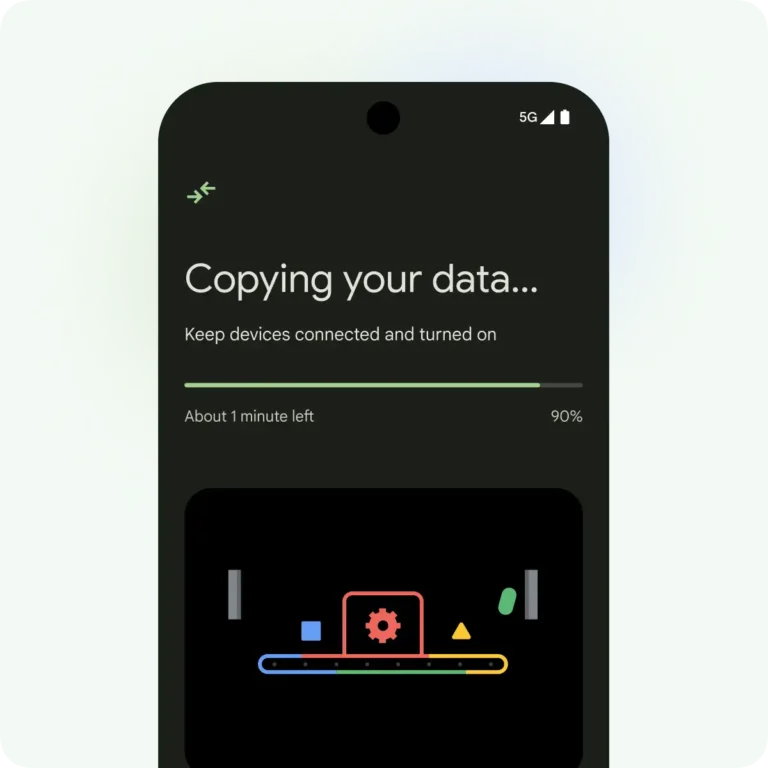 transfer data
