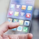 foldable transparent smartphone