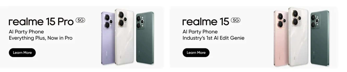Realme 15 & 15 Pro