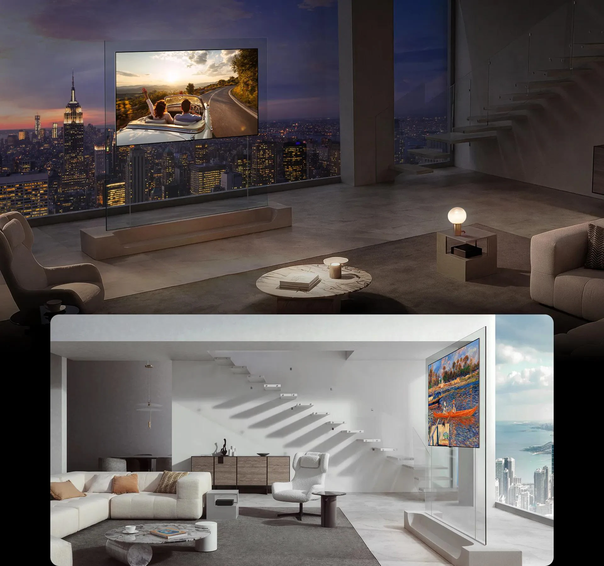 LG OLED evo W6 Wallpaper TV